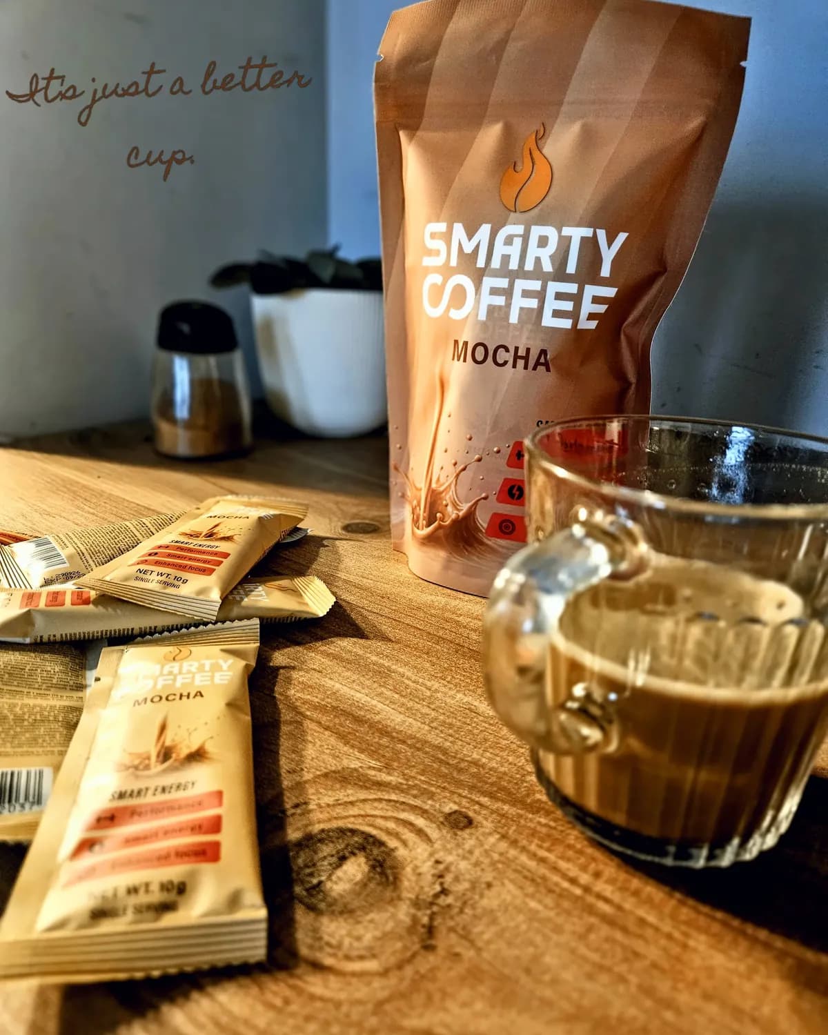 SmartyCoffee Mocha — 8 bustine × 10 g